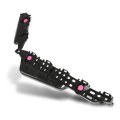 Rear Bumper Bracket Passenger Side Right For Toyota Highlander 2020 2023 Part Number 521550e100 To1143137 Black Pom Material 