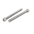 Uxcell M6 X 70mm Thread 304 Stainless Steel Hex Socket Head Cap Screw Bolt Din912 12pcs