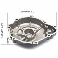 Httmt- Stator Magneto Cover W Gasket Compatible With 2017-2020 Suzuki Gsx-r Gsxr1000 11351-17k01 P N Mt313-069b-bk
