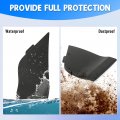 Hecasa Fuel Filler Door Cover Compatible With 2015-2020 Ford Transit 150 250 350 350hd Replacement For Ck4z-61405a26-b Tank Cap