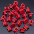 Rexka 25pcs Interior Dash Trim Clips Grommets For Bmw 51-45-8-266-814 51458266814 E46 E65 E66 E83n 