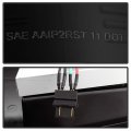 Acanii For 1997-2003 Ford F150 99-07 F250 F350 F450 Sd Black Led Tail Lights Brake Lamps Pair Set Driver Passenger