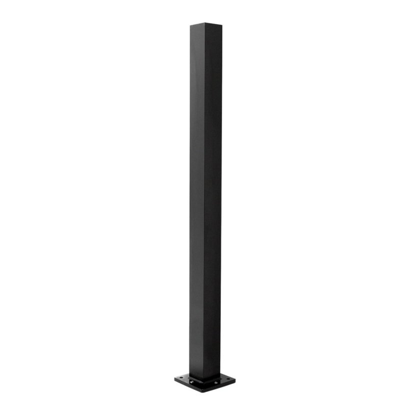 Deckorators 2-1 In X 2 39 Textured Black Aluminum Horizontal Post Kit