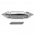 Smt-ultimate Chrome Spike Bar Ends Compatible With 1999-2014 Suzuki Hayabusa Gsxr 1300 R B00ruekeve