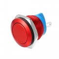 16 Mm Car Momentary Push Button Switch Metal Round Start Spst 1no Ac 250v Red 