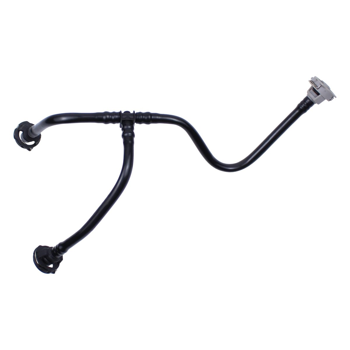 Engine Coolant Overflow Hose 80d121081 For Audi Q5 2017 2024 And Sportback 2021 Black Silicone Radiator