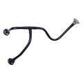 Engine Coolant Overflow Hose 80d121081 For Audi Q5 2017 2024 And Sportback 2021 Black Silicone Radiator