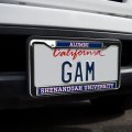 Shenandoah University Alumni Logo Full Size Standard License Plate Metal Frame