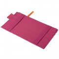 Uxcell A17050300ux0076 Multi-purpose Car Sun Visor Organizer Pouch Bag Pocket Card Storage Holder Red