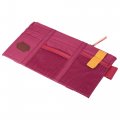Uxcell A17050300ux0076 Multi-purpose Car Sun Visor Organizer Pouch Bag Pocket Card Storage Holder Red