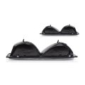 Turn Signal Parking Light Assembly For Gmc K2500 Suburban 1999 2000 Crystal Project With Black Trim Set Of 2 Gm2811104