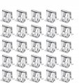 Interior Trim Clips Gm Moulding Fastener 15748479 1 2 X 5 8 For 1994-2017 Cars Trucks 25 Pcs 