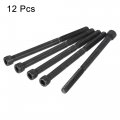 Uxcell 1 4-20x3-1 2 Hex Socket Head Cap Screw Bolts 12 9 Grade Alloy Steel 12pcs