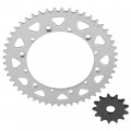 Caltric Front And Rear Sprockets Kit Compatible With Yamaha Yz125 1987 1993 1994 1995 1996