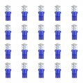 T10 20pcs Blue Instrument Cluster Dash Panel Lights 