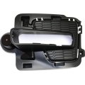 Fog Light Bezel Front Driver Side Ford Expedition 2015 To 2017 Replacement For Fo1038156 615343856476 Fd99247cal Black Plastic 