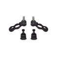 Partsw 4 Pcs Kit Front Upper And Lower Ball Joints Fits Ford Crown Victoria Lincoln Town Car Mercury Grand Marquis 