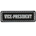 Hot Leathers Vice-president Patch 4 Width X 1 Height 