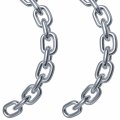 2 Pcs 5 32 X 23 Inch Link Chain 304 Stainless Steel Coil For Transport Tie Down Binder Pulling Towing Hanging Home Camping Pet 