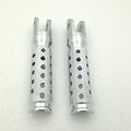 Hk Motorcycle Chrome Footrest Foot Pegs For Honda Cbr 1100xx Blackbird 600 F F2 F3 F4 F4i 600rr 900rr 929rr 954rr 1000rr