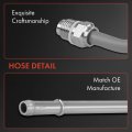 A-premium Power Steering Hose Return Line Assembly Compatible With Ford Thunderbird 2002-2005 Lincoln Ls 2000-2002 3 0l 9l 2-pc