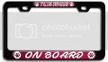 Italian Greyhound On Board Dogs Pets Bl 3d Metal License Plate Frame Auto Suv Truck Tag Holder B99 