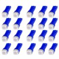 20x Blue T5 Dashboard Instrument Panel Speedometer Gauge Cluster 37 73 74 79 17 57 5050 1-smd Led Light Bulb 12v Blue 