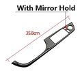Eppar New Carbon Fiber Interior For Bmw 3 Series E90 2005-2011 318i 320i 325i 330i 335i Window Cover 35 8cm Mirror Fold