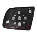 Without Auto Dimming To1325132 Factory Style Flat Side Blind Spot Mirror Heated Glass Lens Manual Adjust For Toytoa Sequoia 