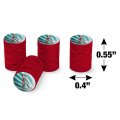 Wonder Woman Flashing Lights Tire Rim Wheel Aluminum Valve Stem Caps