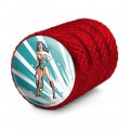 Wonder Woman Flashing Lights Tire Rim Wheel Aluminum Valve Stem Caps