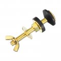 Uxcell 4pcs Toilet Tank To Bowl Bolts Repair Kit With Nuts Rubber Washers Gaskets Bathroom Screw Gold
