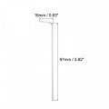 Uxcell 1 16 Ball End Hex Key Wrench L Shaped Long Arm 40cr Repairing Tool Sae Sizes