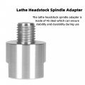 Waltyotur Woodworking Lathe Headstock Spindle Adapter Converts 1-1 4 Inch X 8 Tpi To 1 8tpi