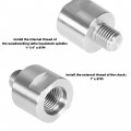Waltyotur Woodworking Lathe Headstock Spindle Adapter Converts 1-1 4 Inch X 8 Tpi To 1 8tpi