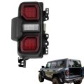 Left Side Tail Light Replacement For 2021 2023 Bronco Rear Brake Lamp N2dv-13b505-z Red Factory Style Outer Assembly 