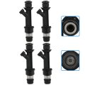4pcs Fuel Injectors Compatible For 2004-2005 Chevrolet Aveo Pontiac Wave 2005 Wave5 Suzuki Swift Replace Fj720 Injector 4 Holes