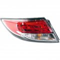 Outer Tail Light Assembly For Mazda 6 2009 To 2013 Driver Side Bulb Type Replacement Ma2804108 And Gs3l-51-160h 