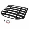 Rear Window Louver For 2010-2016 Hyundai Genesis Coupe Windshield Sun Shade Cover Abs Matte Black 1pc