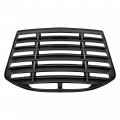 Kuafu Rear Window Louver Compatible With 2010-2016 Hyundai Genesis Coupe Windshield Sun Shade Cover Abs Matte Black 1pc