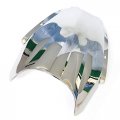 Double Bubble Motorbike Street Bike Windshield For Hyosung Gt125 250r 650r 2005-2017 Chrome