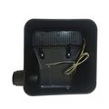 Lantsun Car White Sidelight Rearview Led Side Mirror Yellow Turn Signal Light Smoke Lens For Jeep Wrangler Jk Jkupack Of J112