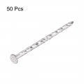 Uxcell Spiral Deck Nails Stainless Steel Nail Shank 62mmx3mm Lxd 50 Pcs