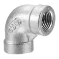 304 Stainless Steel 90 Degree Elbow Fittings Npt 1 8 Female To Threaded Adapter Pipe Fitting For Connecting Water Air Hose Pvc 