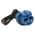 Electrical Connector For Dodge Caravan 1990 1991 1992 Round Plastic Blade Terminal With Metal Contact Push On Attachment 