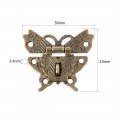 Uxcell 2 Sets Wood Case Chest Box Rectangle Clasp Closure Hasp Latches Bronze Tone 50 X 43mm