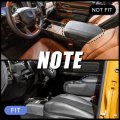 X Autohaux Car Center Console Lid Armrest Seat Box Cover Protector Replacement Microfiber Leather For Dodge Ram 1500 2500 3500