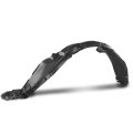 Pit66 Front Left Inner Fender Liner Splash Shield Compatible With Toyota Rav4 2013-2018 538760r060 To1248171 5387642090 Black 