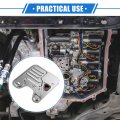 Vekauto Transmission Filter Compatible For Hyundai Accent 2001-2011 Durable Metal Silver Tone Automatic