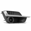Auto Dynasty Non Fog Lamps With Chrome Molding Su1039109 Front Light Bezel For Subaru Impreza 2015-2016 Passenger Right Side 